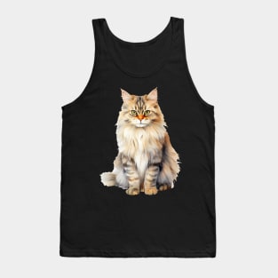 British Longhair Cat Tank Top